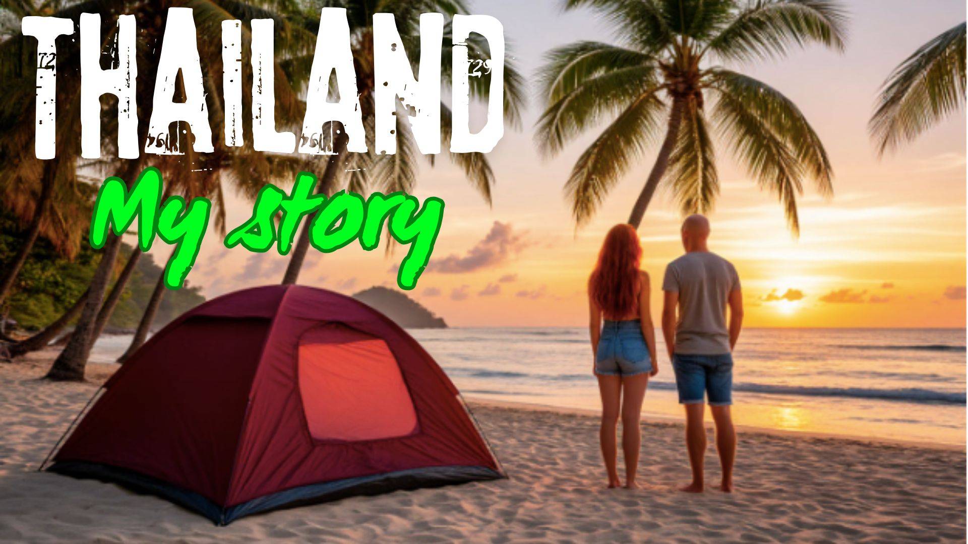 9 дней жизни в палатке на пляже в Таиланде 🌴 Цены, еда и тропики без фильтров! смотреть онлайн