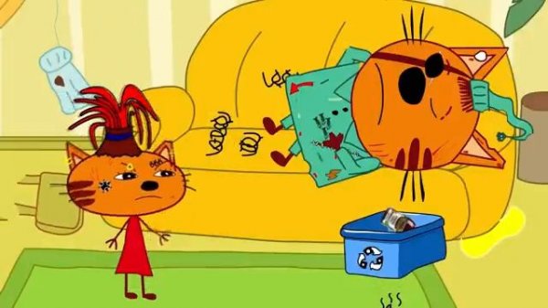 Три кошары спасение Пеппы мульт пародия на три кота