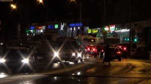 Sony HDR-CX405 - Тест ночью, ручные настройки