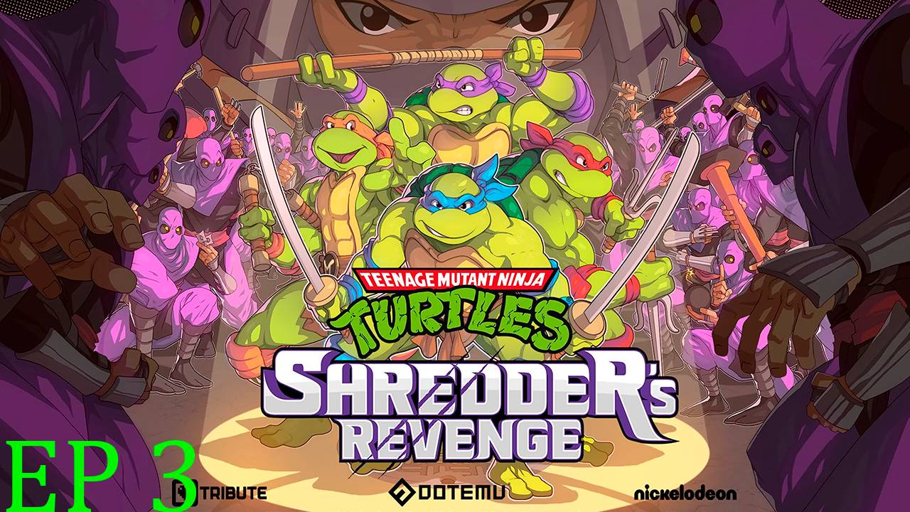 Прохождение игры Teenage Mutant Ninja Turtles (Без комментариев)