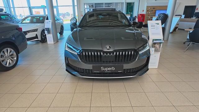 Skoda Superb Combi Sportline 2025 обзор смотреть онлайн