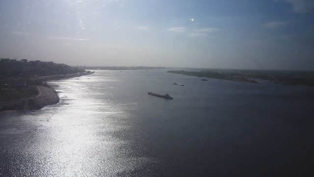 Канатная переправа из г. Бор в г. Нижний Новгород