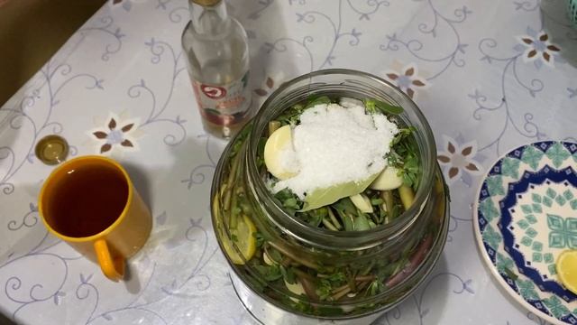 Маринованный портулак на зиму! / Pickled Purslane for the Winter! смотреть онлайн