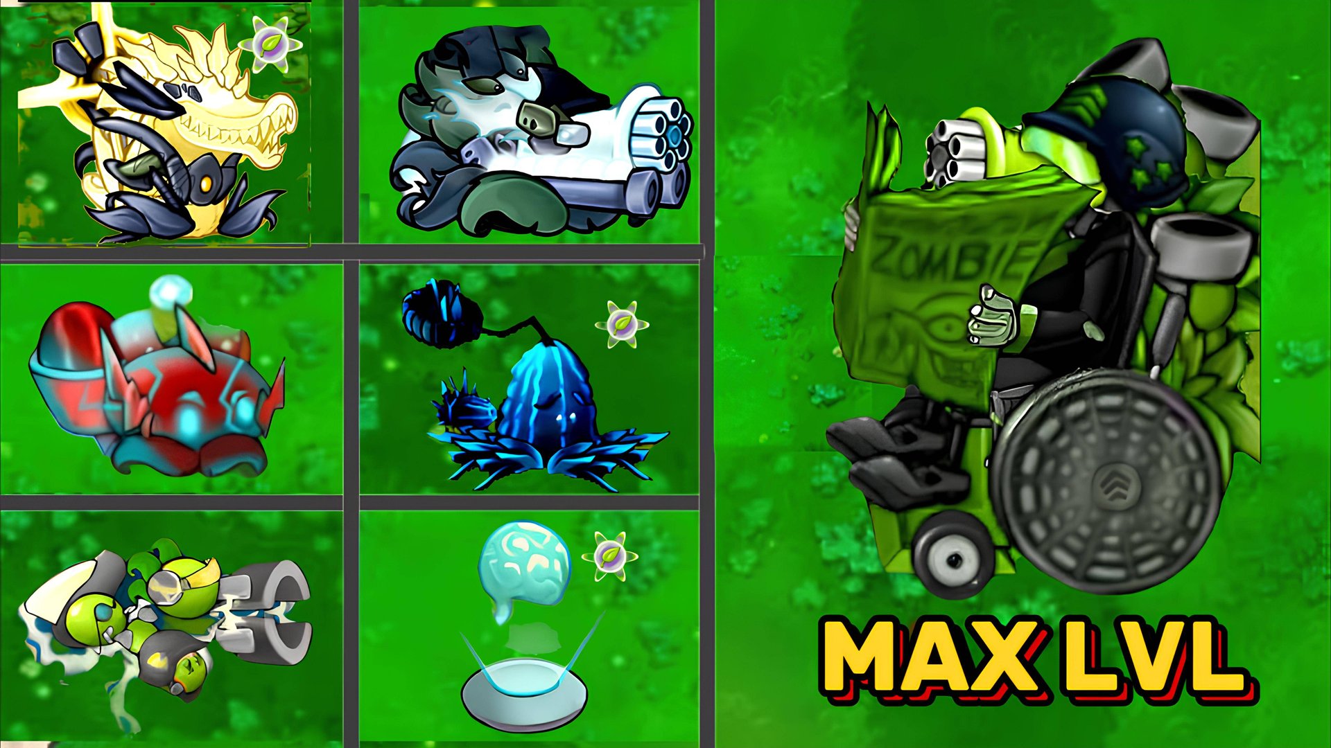 PVZ 1 Fusion 2.5: Новые растения против 300 случайных зомби — кто победит? смотреть онлайн