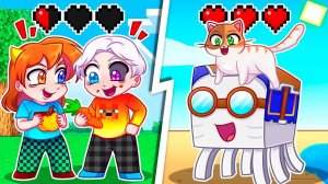 😨 Майнкрафт но МЫ ПРЕВРАЩАЕМСЯ В МОБОВ Когда Едим!