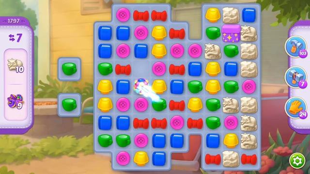 Homescapes 1797 уровень