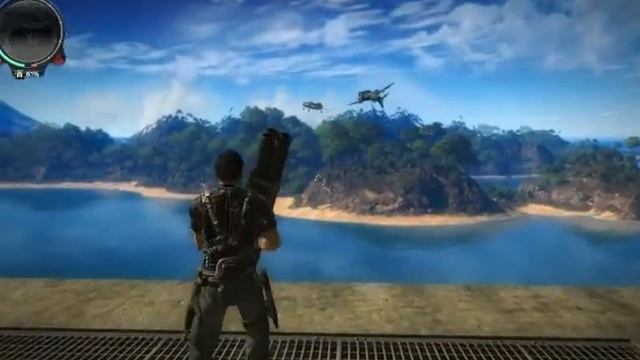 Just Cause 2 прикол с самолетами ))) смотреть онлайн