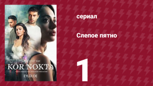 Слепое пятно 1 серия (сериал, 2024)