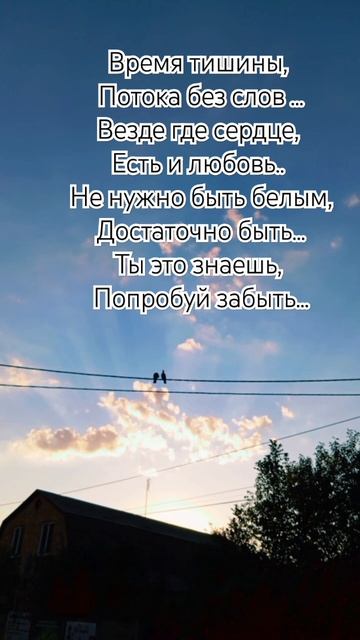 Есть только вечер,Звучат слова Облака в небе , На земле смотреть онлайн