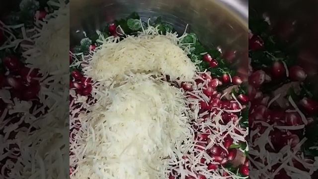 Салат Гранатовый браслет моя вариация .