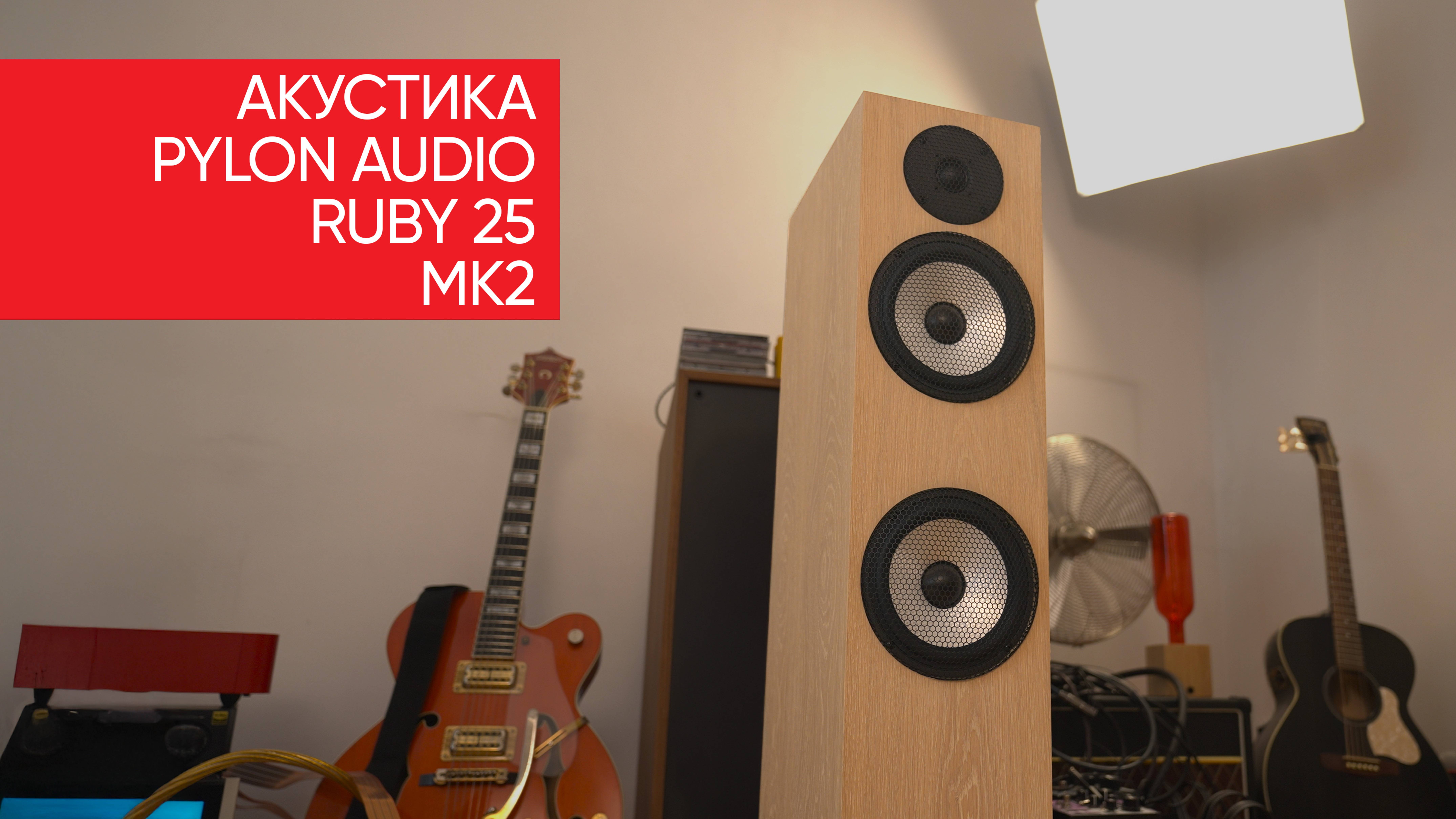 Тяжеломолекулярные колонки! Акустика Pylon Audio Ruby 25 mk2 смотреть онлайн