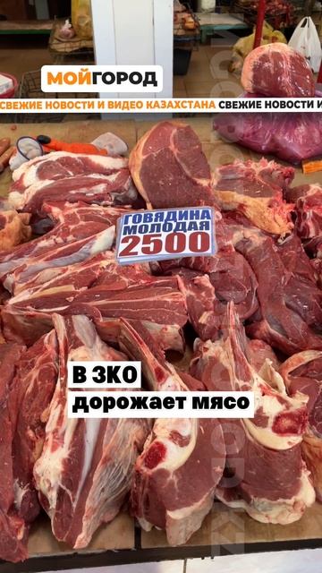 В ЗКО дорожает мясо смотреть онлайн