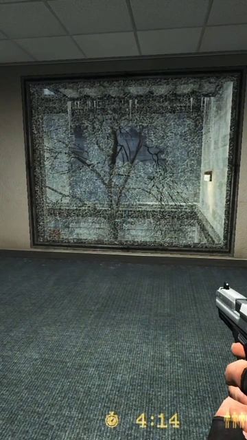 CS Source Vs CS 2 / бросок гранаты в стекло / сравнение #css #cs2