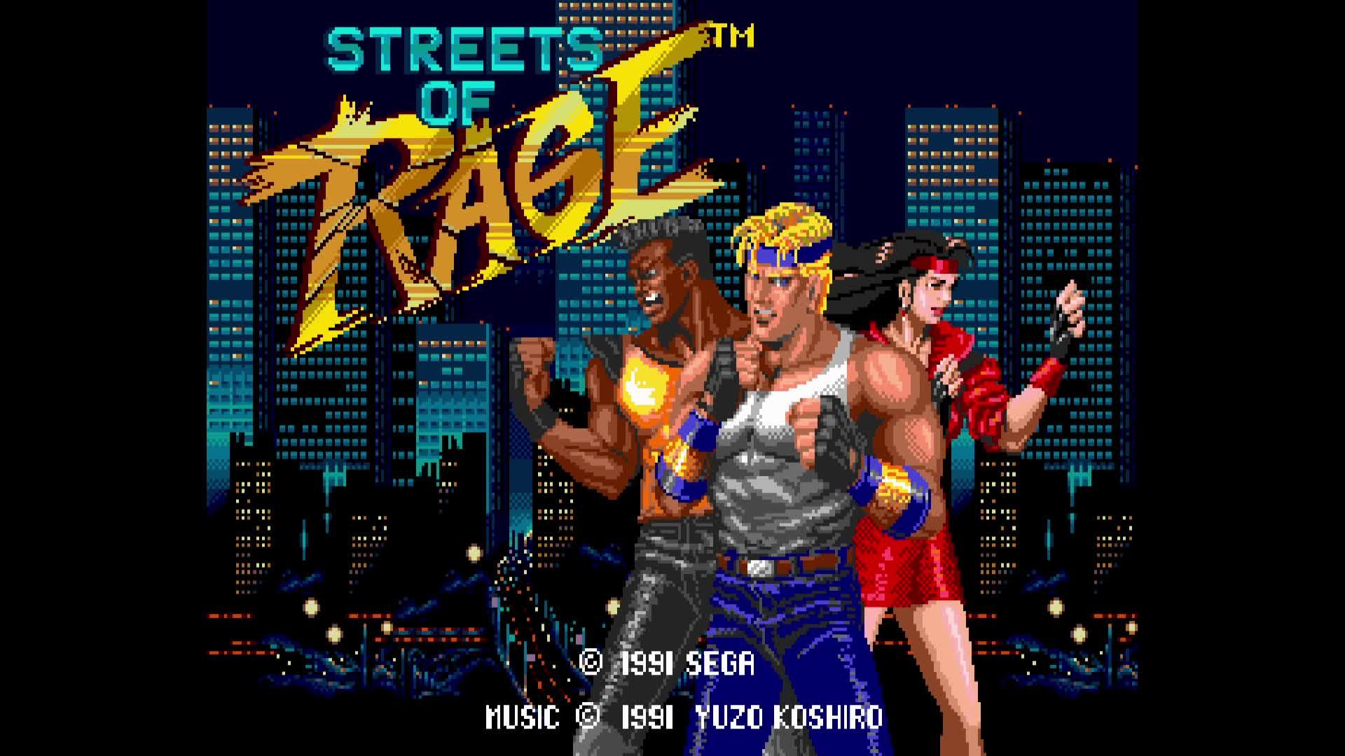 Streets of Rage 1 — Геймплей | Прохождение (Sega Mega Drive, Genesis)