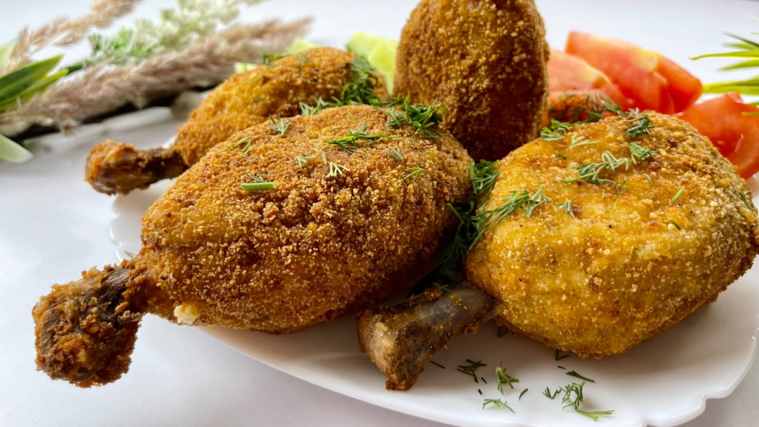 🍗 Куриные ножки, фаршированные картошкой / Бесподобная хрустящая корочка смотреть онлайн