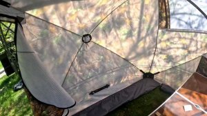 ОБЗОР НОВОЙ ТРЁХСЛОЙНОЙ ПАЛАТКИ МЕДВЕДЬ КУБ-4 ЛЕТО-ЗИМ