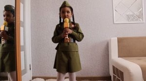 80 лет Победы Ксения Диалло военная песня Катюша