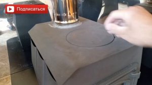 Печь-Буржуйка Везувий Комфорт 70, 5кВт///Отзыв #печьками?