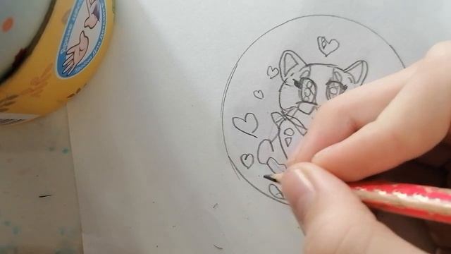 Рисуем значок кота! смотреть онлайн