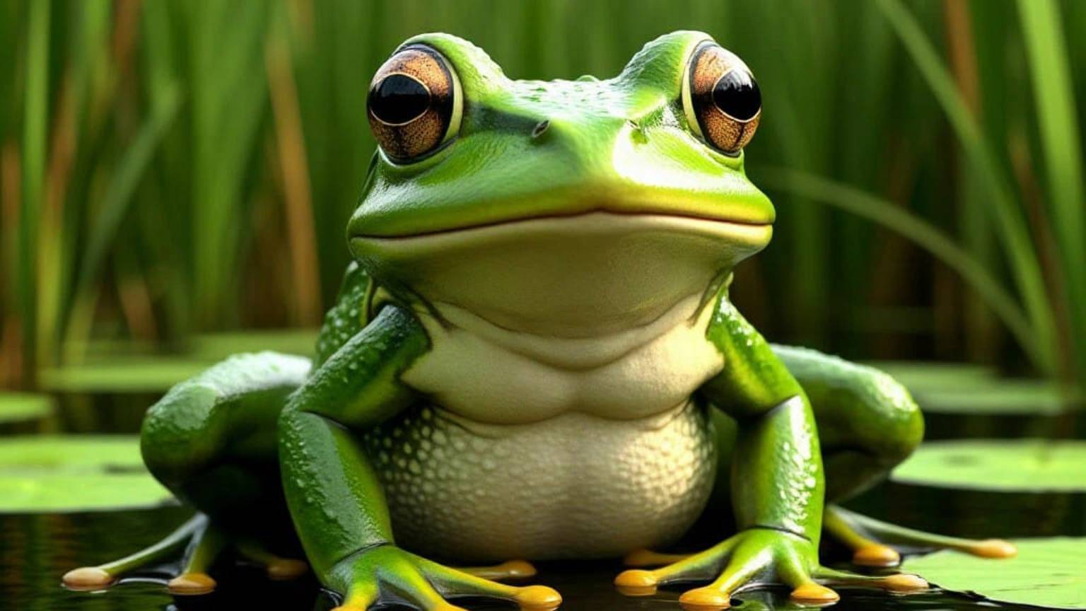 Игра лягушка