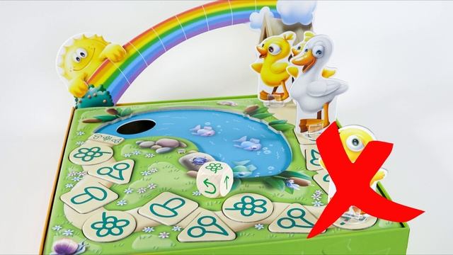 Утиная чехарда - Обзор настольной игры (от 3 лет) на OMGames