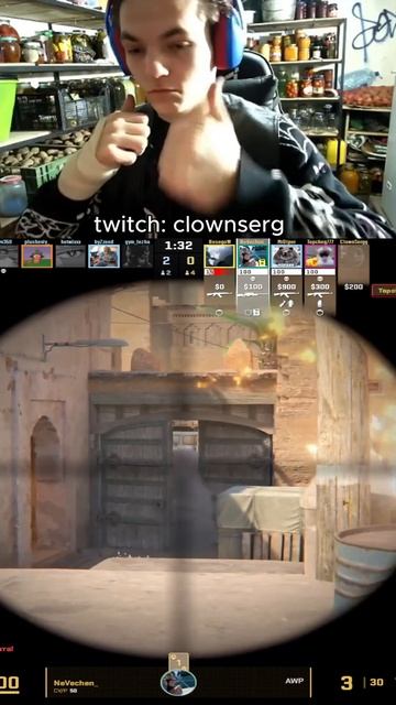 дефолт пак реакций #csgo #undergroundlife #streames #gaming #twitch #талант смотреть онлайн