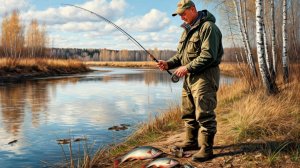 Рыбалка на БОКОВОЙ КИВОК, поклевка плотвы и окуня