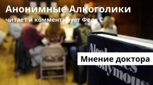 Анонимные Алкоголики. Читает и комментирует Федя С. Мнение доктора
