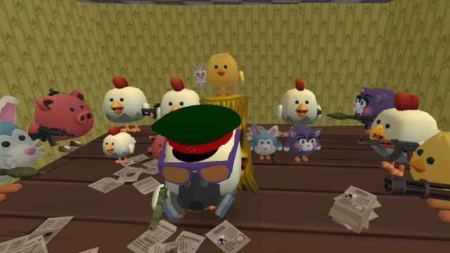 Приключения в закулисье чикен ган 3 серия 1 сезон:(прошлое зайца🐇)