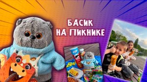 🌭🧃😋 БАСИК НА ПИКНИКЕ 😻😹  ВЫХОДНОЙ С БАСИКОМ #БАСИК #КОТИКБАСИК