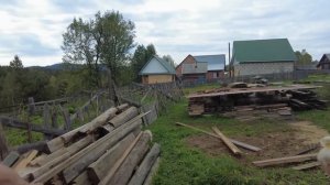 К нам приехал экскаватор. Жизнь на Алтае после переезда.