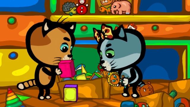 😻😻😻Три котенка - 😻 Есть у нас такая дверь | Мультик? смотреть онлайн