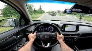 2018 Hyundai Santa Fe 2.0 CRDi 186HP POV TEST DRIVE