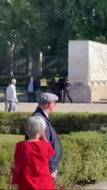 В Берлине полицаи задержали музыканта, игравшего на улице советский гимн. смотреть онлайн