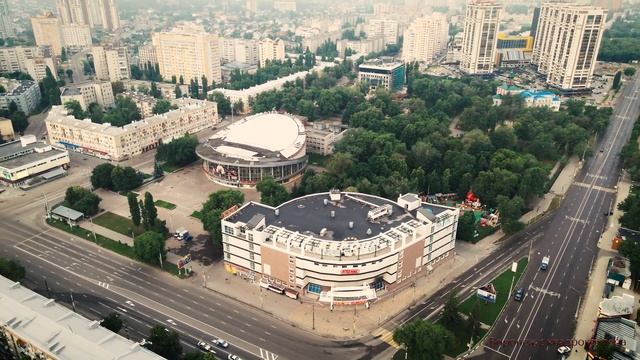Воронеж с квадрокоптера. Ленинский район.