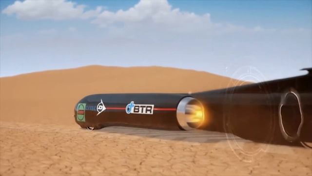 Презентационный видеоролик «Thrust SSC»