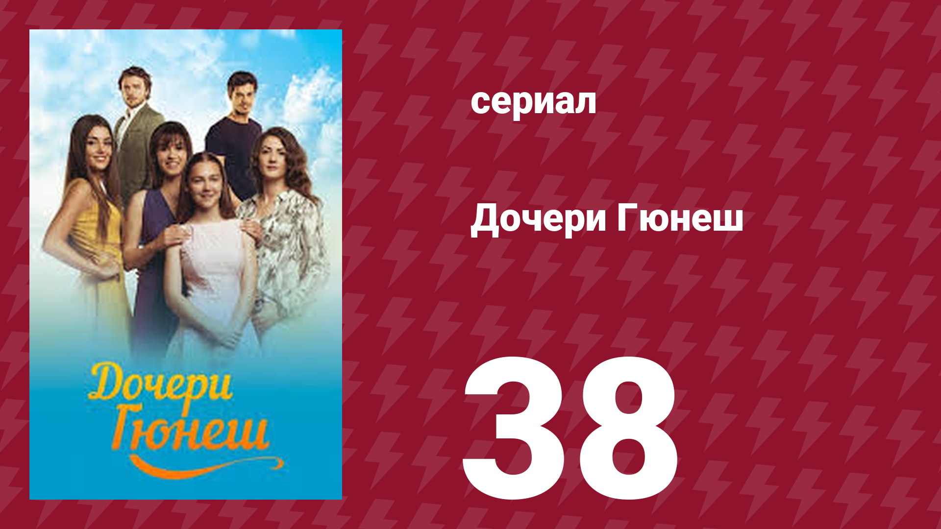 Дочери Гюнеш 38 серия (сериал, 2015) смотреть онлайн