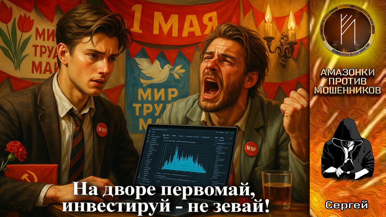 СЕРГЕЙ. Первомайские инвестиции. Телефонное мошенничество