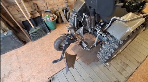 Мой первый минитрактор "Долгострой".
Часть 11. Задняя навеска