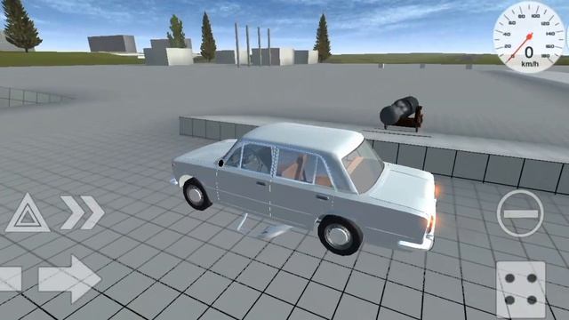Пушка пробивает машину в симпл кар краш🤯 (Новый мод от Pavel Gameplay