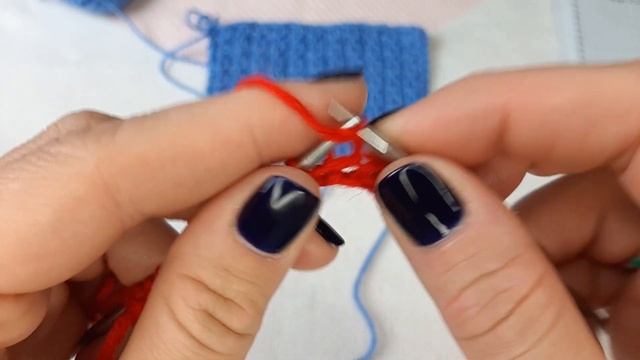 Вафельный узор. Вяжем на спицах