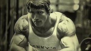 Эдит с Арнольдом Шварценеггером