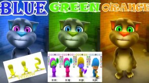 pato+ pocoyo Learn Colors with My Talking Tom for Kids Animation Cartoon Compilation 2017 МУЛЬТ про