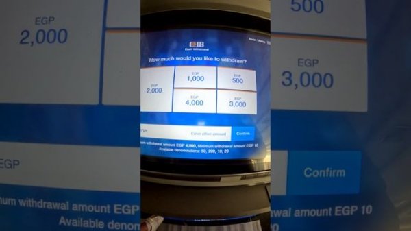 Как  в Египте снять наличные с карты UnionPay? #UnionPay #отдыхв