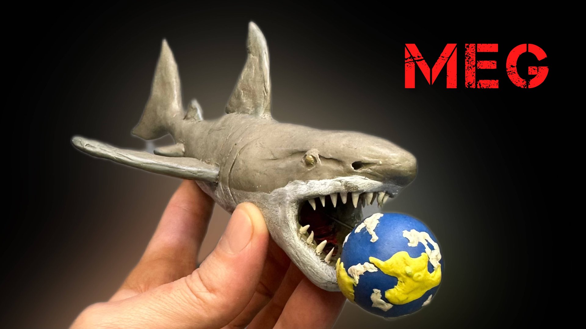 Мегалодон из пластилина смотреть онлайн