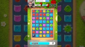 Моя Говорящая Анджела играем в мини-игру желейка #6