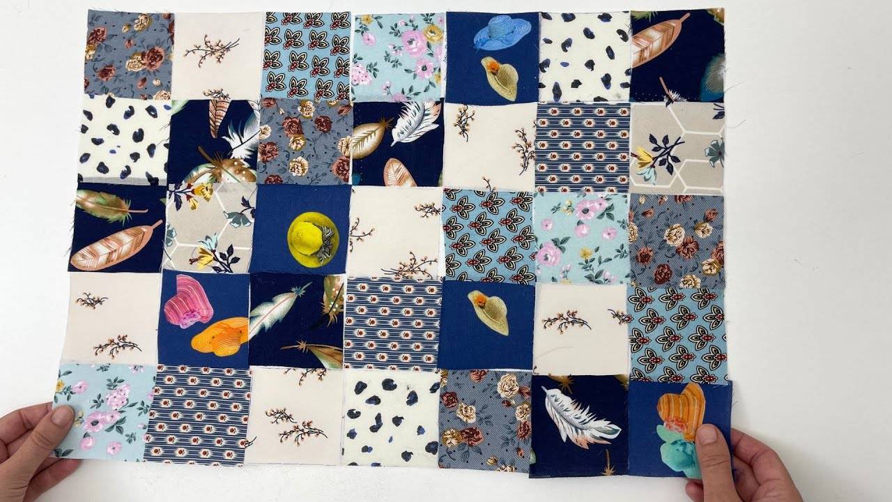 Как сшить уникальный дизайн в стиле пэчворк шаг за шагом! смотреть онлайн