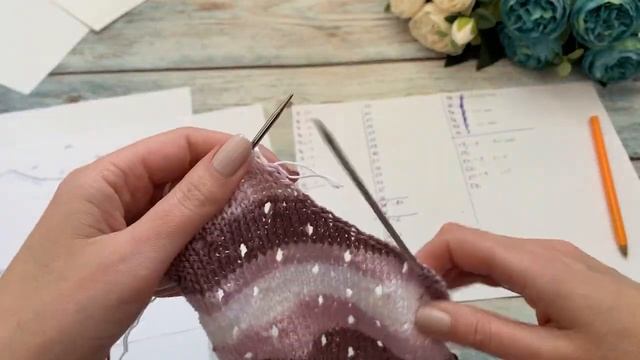 Детский топ спицами/ Часть 3/ Вяжем перед, сшиваем лямки трикотажным швом смотреть онлайн