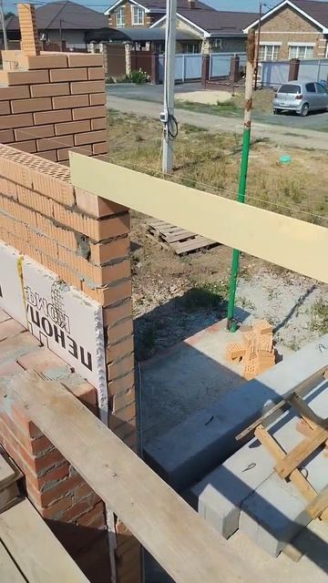 кладка кирпича монтаж перекрытия горизонт в нулях.
