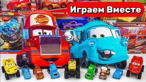 Машинки мультики 🚗 Игрушки из мультика Тачки 🚗 радиоуправляемый Молния Маккуин и монстр-трак